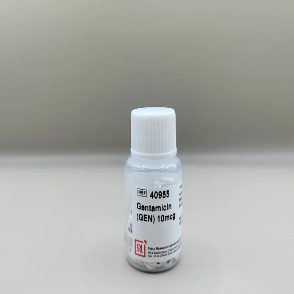 Gentamicin (GEN) AST Disc, 10mcg by Sisco Research Laboratories (SRL)